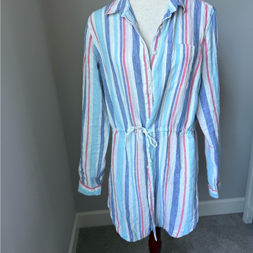L.L. Bean Multicolor Striped Shirt